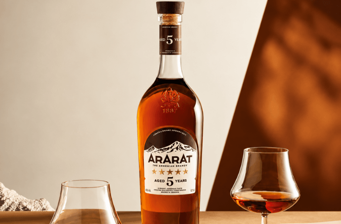 Ararat 5 Stars Armenian Brandy 0,7L 40% z kartonem